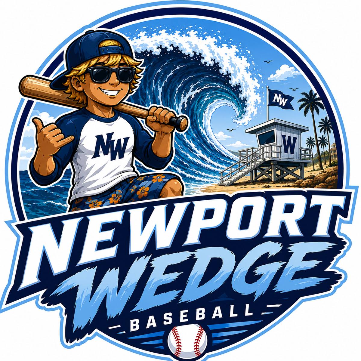 Newport Beach Wedge team badge